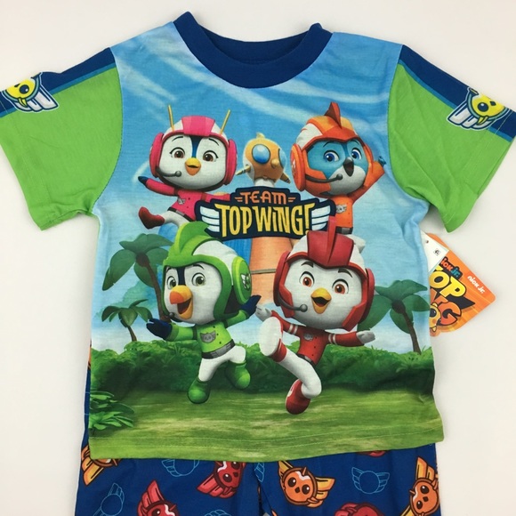 Nick Jr Top Wing Toddler Pajamas 2 Pieces - Picture 2 of 5